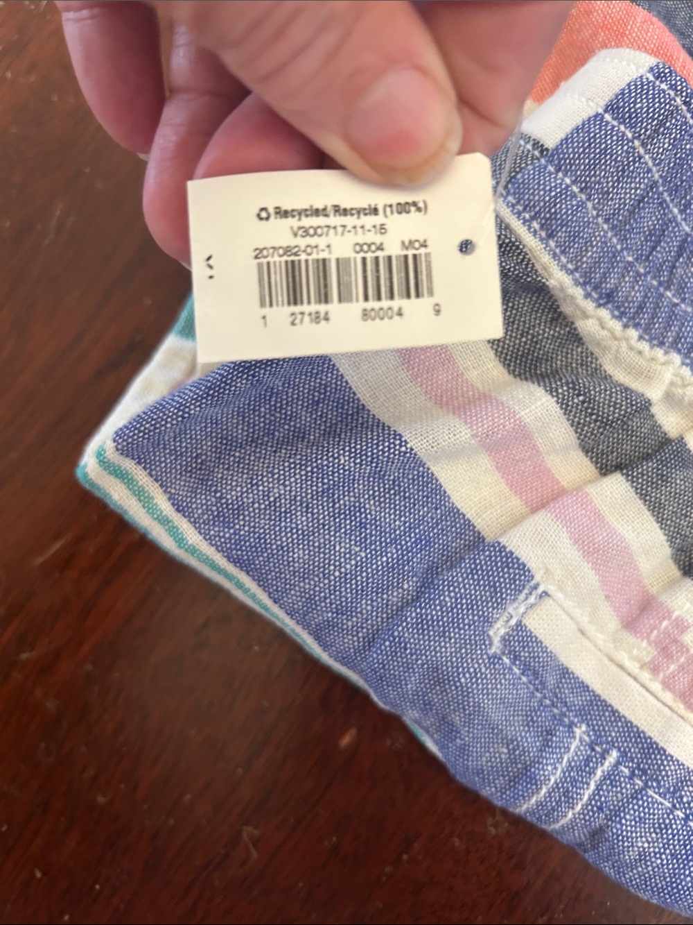 Old Navy Kids Striped Mid-Length Drawstring Shorts - Multicolor Size XL NWT - Picture 5 of 7